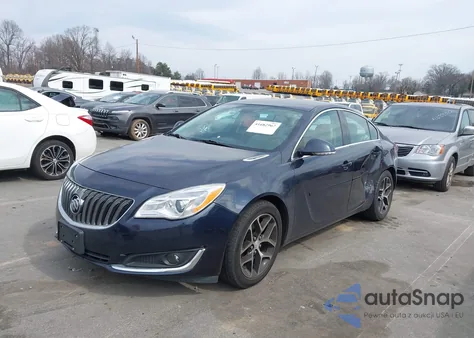 2017 Buick Regal Turbo Sport Touring из США, поврежденный, VIN 2G4GL5EX3H9131817